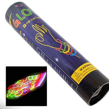 Disko gaismas kociņi 20cm x diam. 5mm daudzkrāsu 100gb PAG16