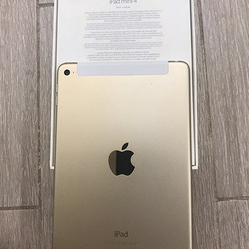 Apple Ipad Mini 4 золотой Wi-Fi + Cellular