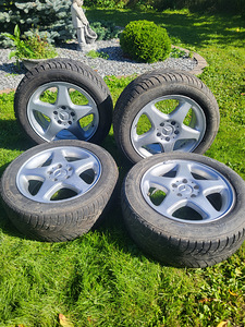 Mercedes-Benz б/у диски с зимний резиной R 16 (1 фото из 1)