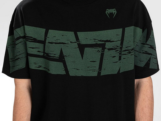 Новая футболка Venum Connect XL T-shirt - Black/Green