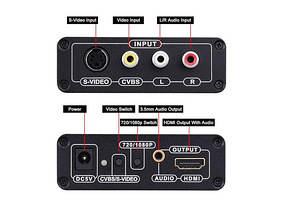 HDMI Video Converter Upscaler 720p1080p (2 foto / 3)