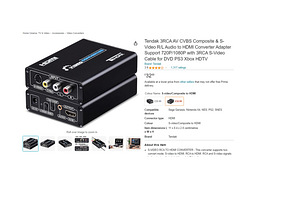 HDMI Video Converter Upscaler 720p1080p (3 foto / 3)