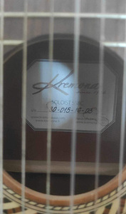 Гитара Kremona Soloist S58C 3/4 с чехлом (2 фото из 2)