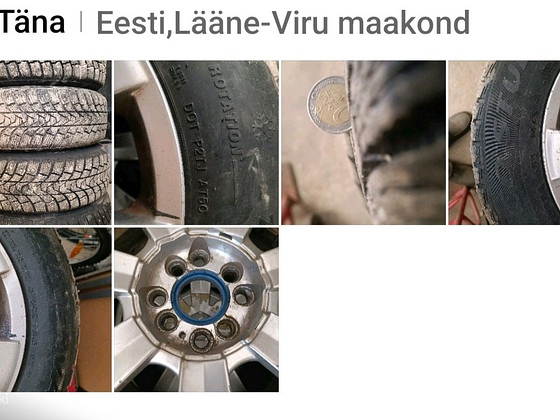 Minerva Ecostud naelrehvid velgedel(golf2).