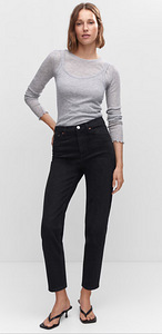 Mango Mom comfort kõrge vöökohaga teksad (2 foto / 2)