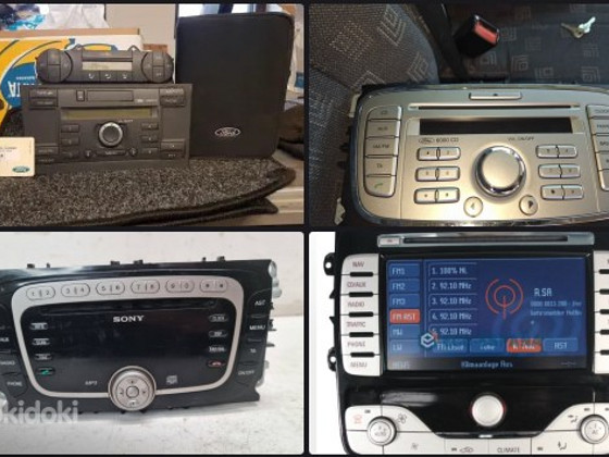 Ford Focus/Mondeo/Cmax/Smax Radio makk CD