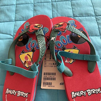 Шлепанцы для мальчика размер Angry Birds H&M