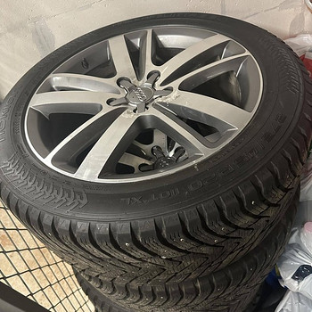 Audi Q7 originaal veljed, nokian naastrehv, 275/45/R20