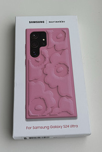 Samsung Galaxy S24 Ultra Marimekko Embossed Case , Pink (1 foto / 2)