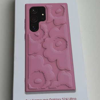 Samsung Galaxy S24 Ultra Marimekko Embossed Case , Pink