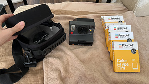 Polaroid OneStep 2 Graphite kaamera + lint Color Film (1 foto / 2)