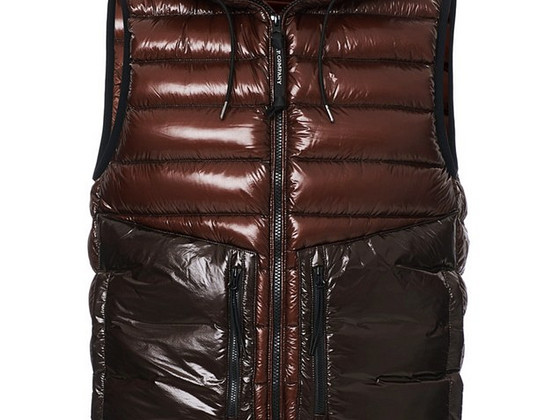 C.P. Company DD Shell Padded Goggle Vest Cinnamon