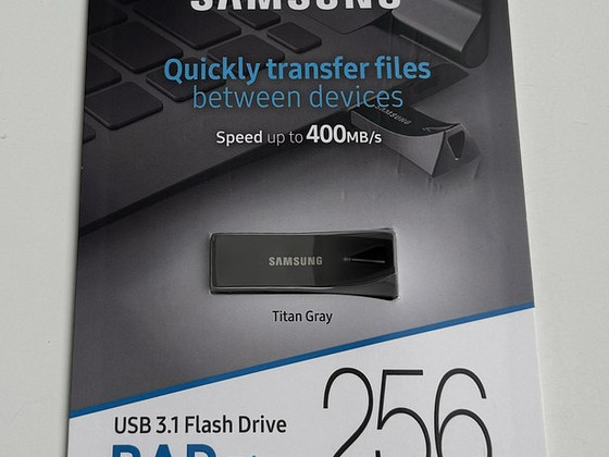 Samsung BAR Plus USB 3.1 256 GB Titan Gray