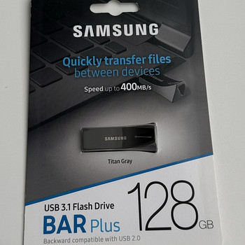 Samsung BAR Plus USB 3.1 128 GB Titan Gray