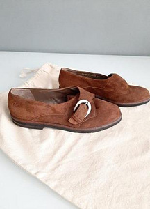 Замшевые монки Bally (3 фото из 9)