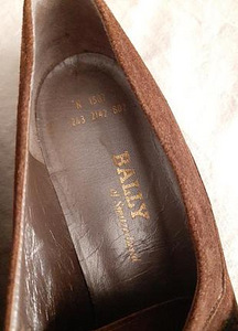 Замшевые монки Bally (7 фото из 9)