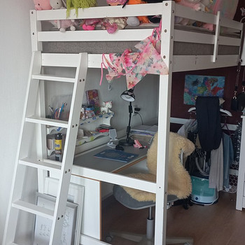 Laste kõrge voodi ( 90 × 200 )