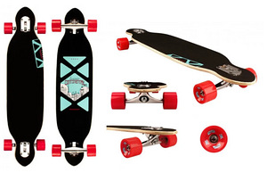 Longboard 38" Drop-through rula (1 foto / 5)