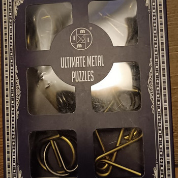 Arendav mänguasi - 6 SET OF METAL PUZZLES