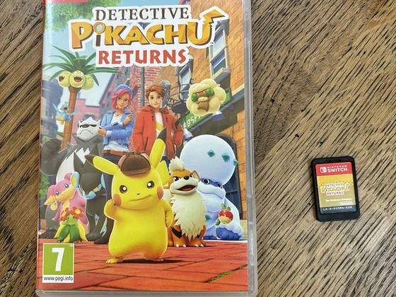 Nintendo switch детектив Пикачу
