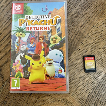 Nintendo switch detektiiv pikachu