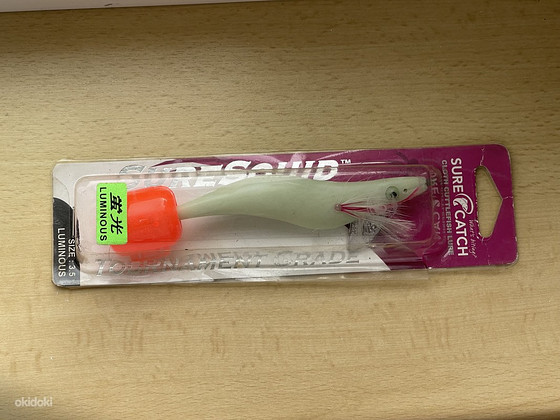 Helendav plastist kalmaarilant (1 tk)