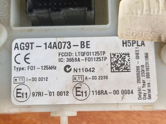 BCM BLOKK. AG9T -14A073-BE