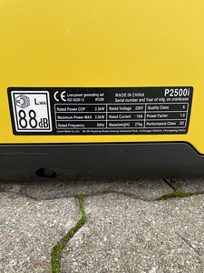 Inverter generaator Atlas Copco P2500i (3 foto / 4)