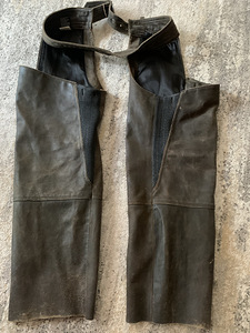 Защитные кожаные штаны Harley Davidson, XL (3 фото из 4)