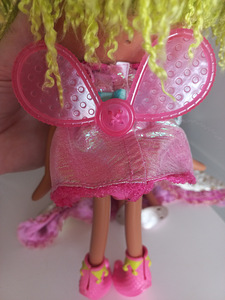 Кукла Lalaloopsy Pix E Flutters с зелеными петлями и крыльям (2 фото из 5)