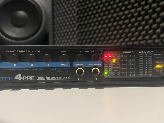 Audio interface Motu 4pre Hybrid