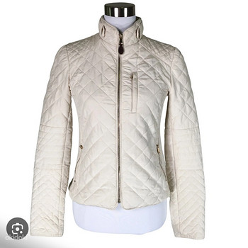 Zara valge jope/tagi s 36