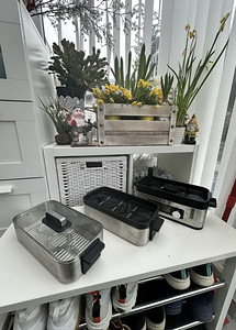 WMF KITCHENminis VitalisE, 900 Вт, нерж. сталь - Пароварка (5 фото из 5)