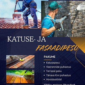 Katusepesu ja Fasaadipesu