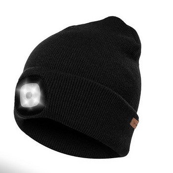 One size silta cepure ar LED gaismu ar 3 apgaismojuma līmeņi