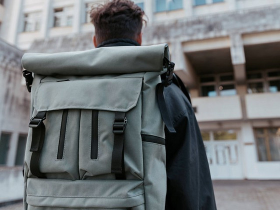 Рюкзак Milinal "Wide 2", cordura серый, туристический рюкзак