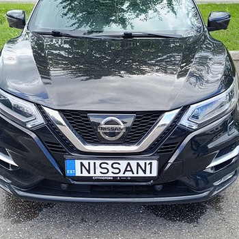 Auto number NISSAN1