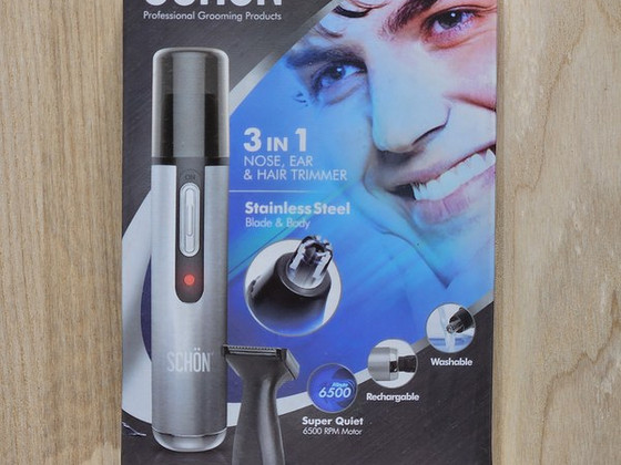 Триммер SCHON Stainless Steel Rechargeable 3-in-1