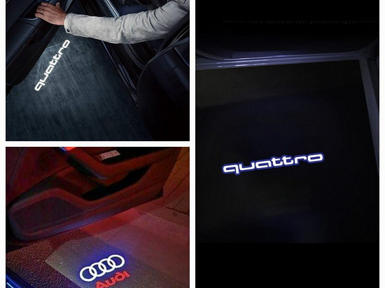 Audi ukse projektorid A3, A4, A6, A7, A8, Q3, Q5, Q7 jne
