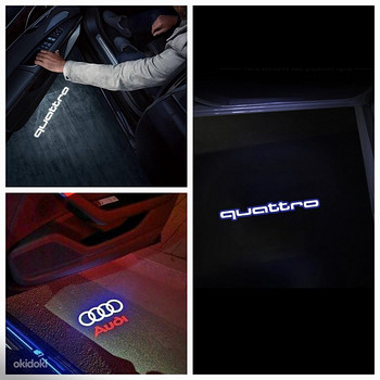 Audi ukse projektorid A3, A4, A6, A7, A8, Q3, Q5, Q7 jne