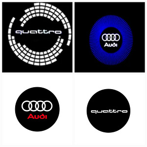 Проекторы дверей Audi A3, A4, A6, A7, A8, Q3, Q5, Q7 и т.д. (2 фото из 4)