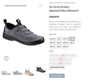 Женская обувь 38 размер SCARPA и Arc'teryx (1 фото из 10)