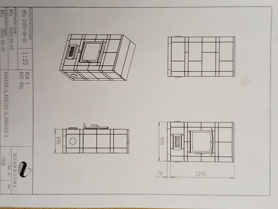 Каmin NunnaUuni Mia 3.