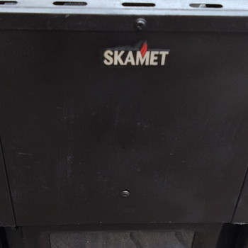 Saunaahi "Skamet" P116 veesärgiga,klaasuks.Puuküttega