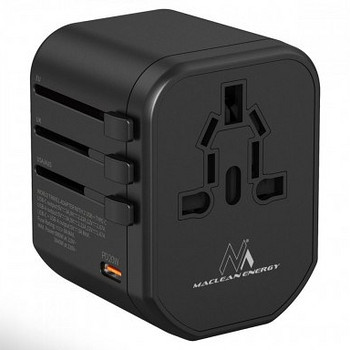 UUS! Maclean MCE238N reisiadapter 200 riiki