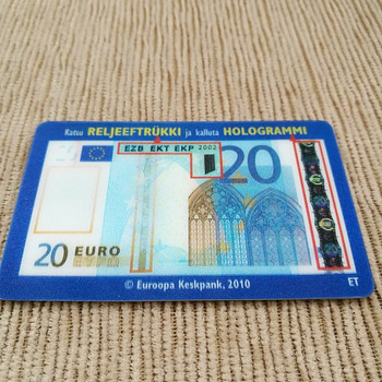 Holograafiline kaart EEK/EUR