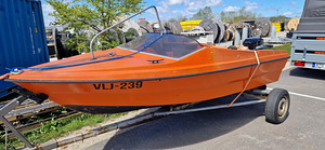 Terhi 400 bs 20hp моторная лодка (1 фото из 8)