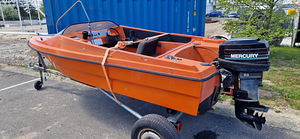 Terhi 400 bs 20hp моторная лодка (3 фото из 8)