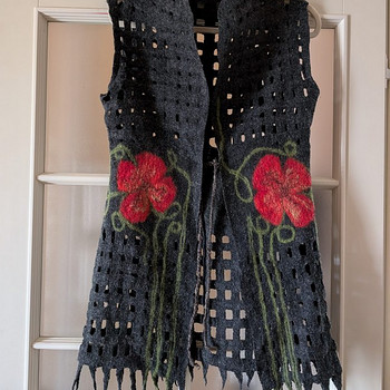 Vilditud villane vest