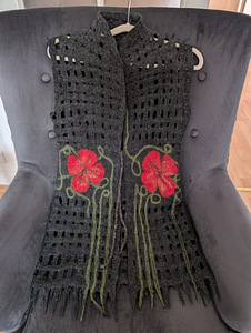 Vilditud villane vest (2 foto / 4)